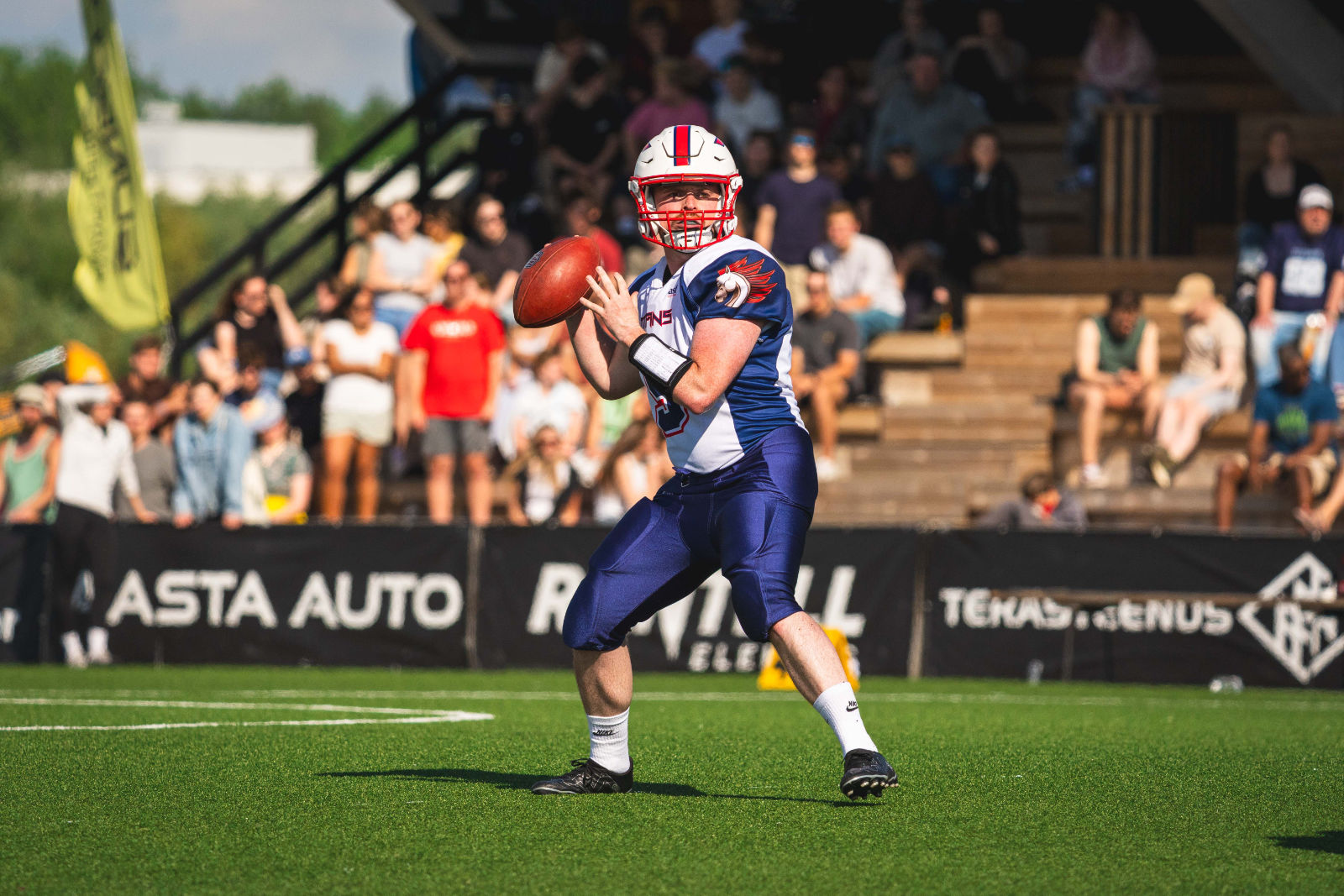 Tartu Titans QB Eric Frank